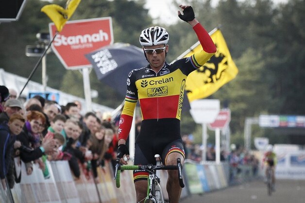 Sven Nys juichte ook, voor de eindzege.