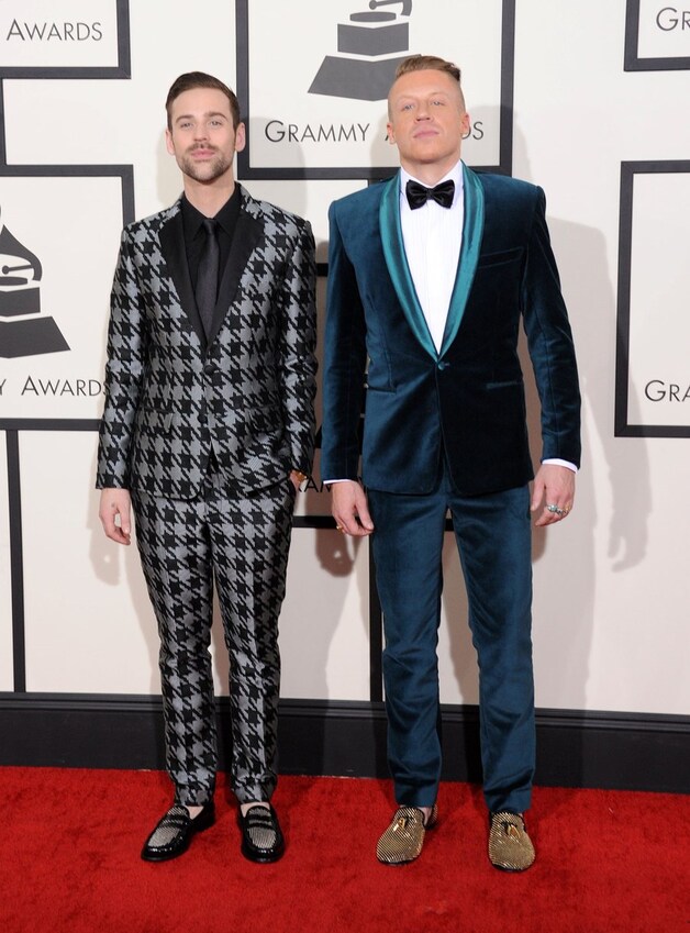 Ryan Lewis (links) en Macklemore.