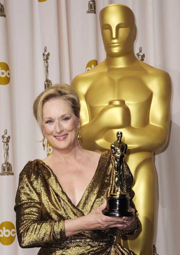 Twee jaar geleden won ze een oscar voor haar rol als Margaret Thatcher in 'The Iron Lady'.