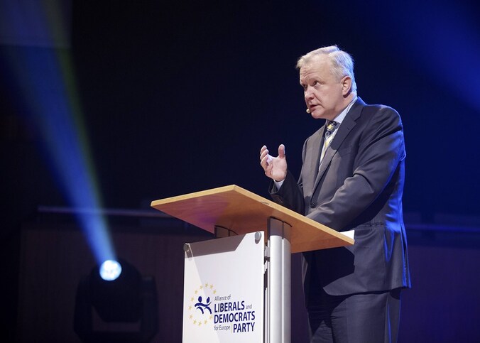 Europees commissaris Olli Rehn.