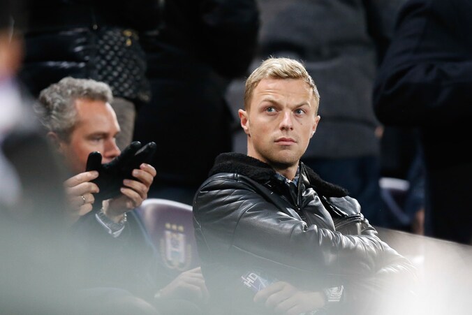 David Pollet zat zondagavond in de tribune bij Anderlecht - Club Brugge.