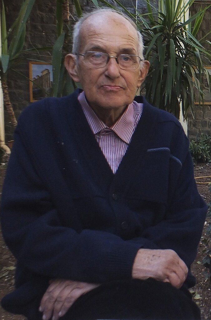 De vermoorde pater Frans Van der Lugt (75).