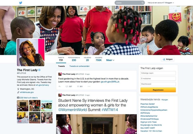 Een grote profielfoto, coverfoto en een groot lettertype: Twitter doet steeds meer denken aan Facebook.