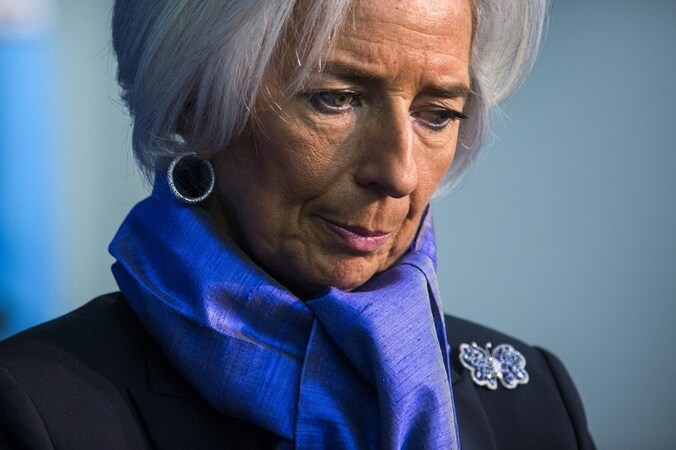 IMF-topvrouw Christine Lagarde.