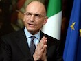 De Italiaanse premier Enrico Letta.