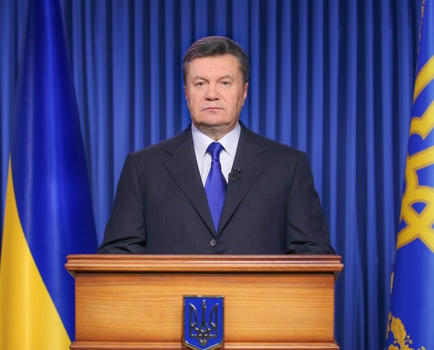 President Viktor Janoekovitsj (archiefbeeld).