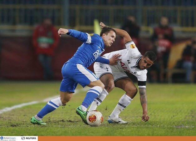 Konoplynka scoorde de enige goal.