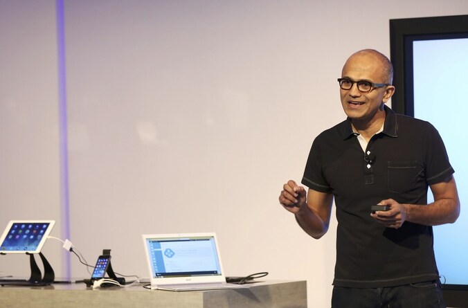 Satya Nadella.