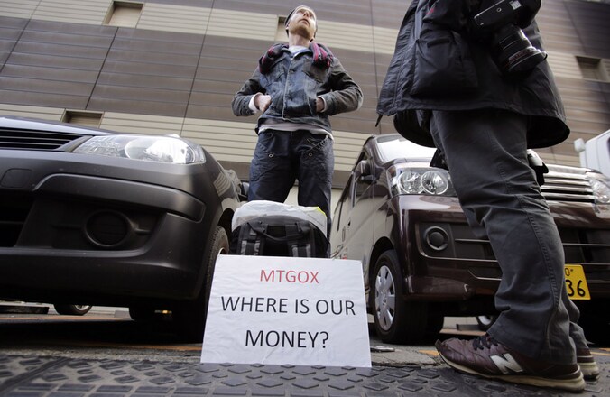 Tokio werd vorige week overspoeld door boze bitcoin-eigenaars.
