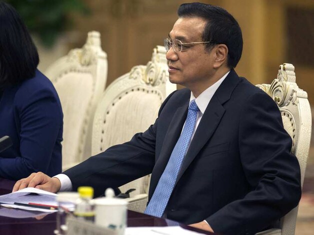 Chinese premier Li Keqiang.