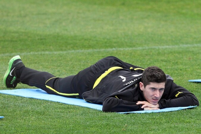 Robert Lewandowski zou een 17-jarige jongen hebben geslagen.