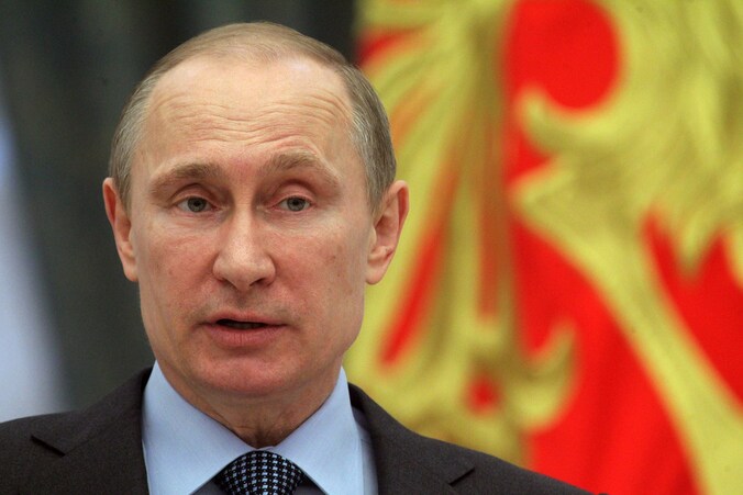 De Russische president Vladimir Poetin.