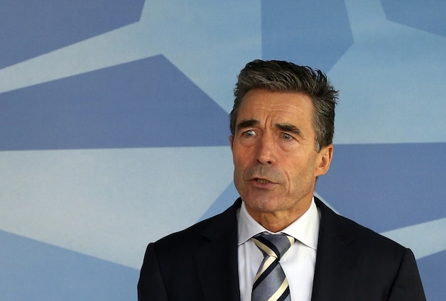 Secretaris-generaal van de NAVO Anders Fogh Rasmussen.