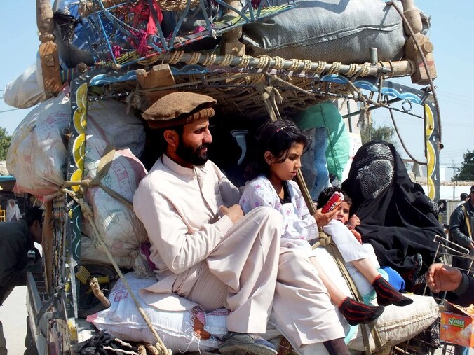 Pakistaanse vluchtelingen.