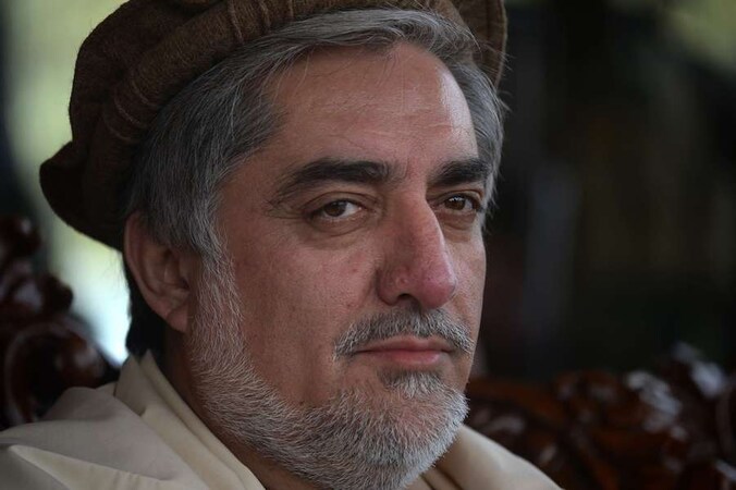 Afghaanse presidentskandidaat Abdullah Abdullah.