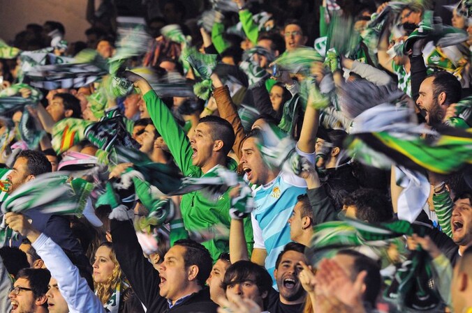 De supporters van Real Betis hadden dit seizoen nog niet veel reden tot vieren