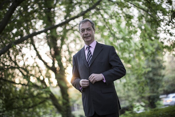 UKIP-leider Nigel Farage.