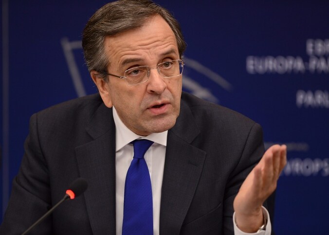 Griekse premier Antonis Samaras.
