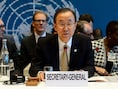 Ban Ki-moon opende de vredesconferentie.