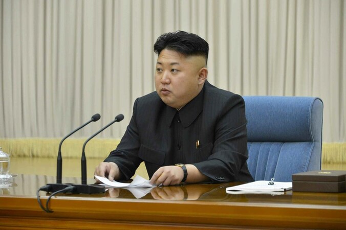 Noord-Koreaanse leider Kim Jong-Un.