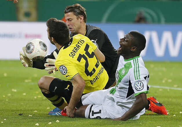 Malanda viel in de slotfase nog geblesseerd uit.