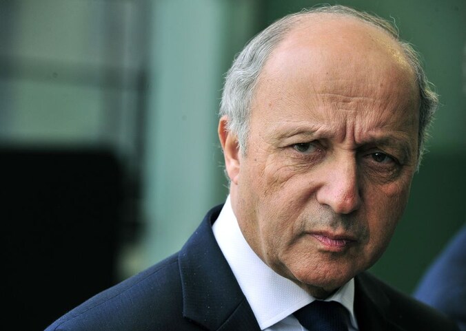 Laurent Fabius, Frans minister van Buitenlandse Zaken.