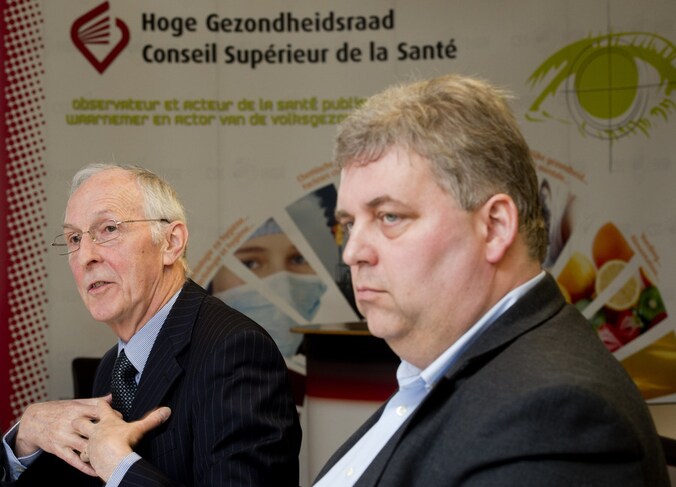 Professor Ghislain Magerotte en professor Herbert Roeyers.