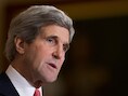 De Amerikaanse minister van Buitenlandse Zaken John Kerry.