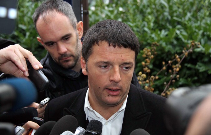 Het conflict tussen Cuperlo en Renzi (foto) barstte gisteren publiek los tijdens een vergadering van de DP-top.