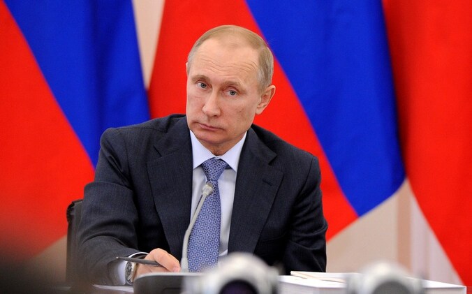 Russisch president Vladimir Poetin.