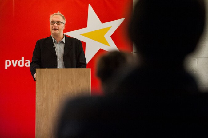 PVDA-voorzitter Peter Mertens.