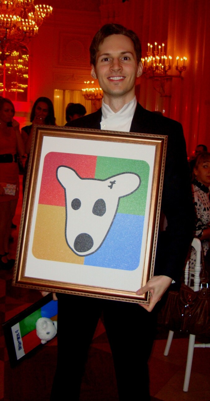 Pavel Durov, ook wel de 'Russische Mark Zuckerberg' genoemd.