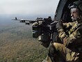 Franse militair in Centraal-Afrikaanse Republiek.