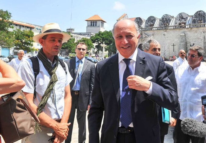 De Franse minister van Buitenlandse Zaken, Laurent Fabius