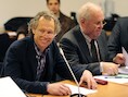 Michel Preud'homme kreeg assistentie van advocaat Johnny Maeschalck, maar sprak vooral zelf.