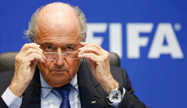 FIFA-baas Sepp Blatter.