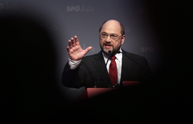 Martin Schulz, voorzitter van het Europees Parlement.