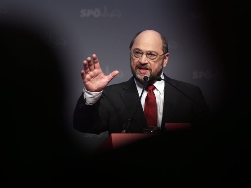 Martin Schulz, voorzitter van het Europees Parlement.