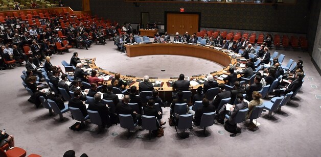 De VN-Veiligheidsraad kwam op verzoek van Rusland bijeen in New York.
