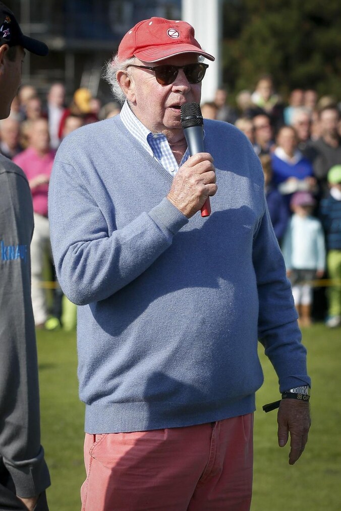 Burgemeester van Knokke-Heist Leopold Lippens.