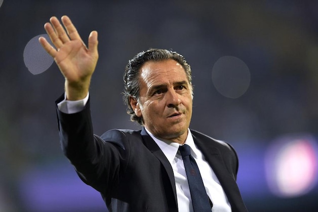 Bondscoach Prandelli had veel lof voor de prestatie van Balotelli.