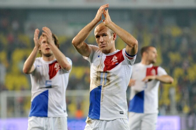 Robben en co wonnen gisteravond met 0-2 in Turkije.