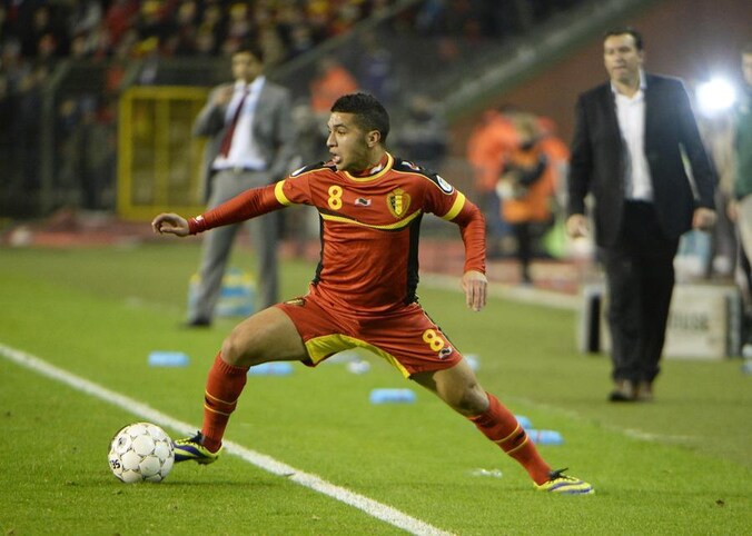 Wilmots houdt een oogje in het zeil achter Bakkali.