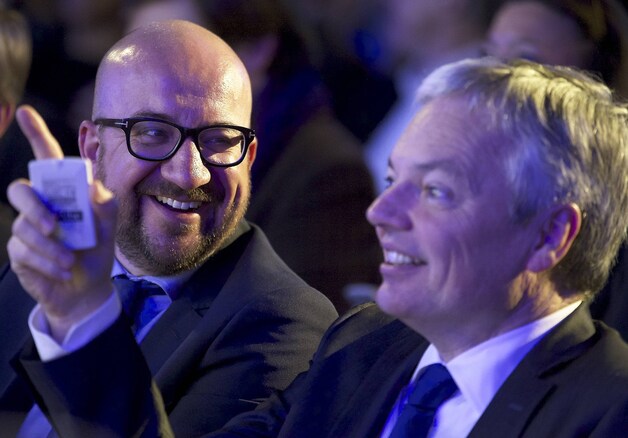Charles Michel en Didier Reynders.