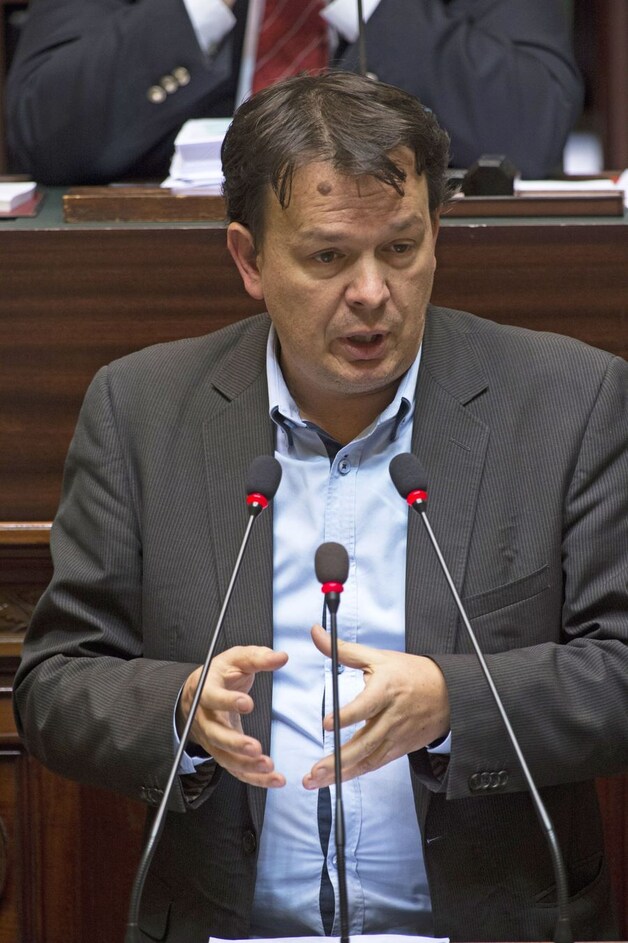 Kamerlid Stefaan Van Hecke (Groen).