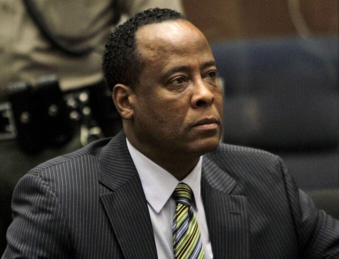 Conrad Murray, op zijn proces in januari 2011.