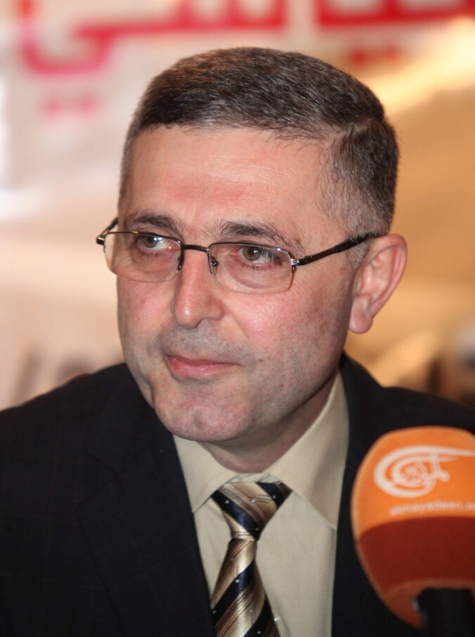 Archiefbeeld van de Syrische minister voor Verzoening, Ali Haidar.
