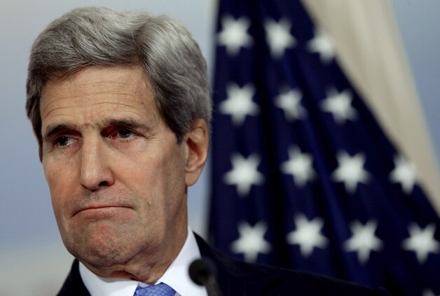 De Amerikaanse buitenlandminister John Kerry.