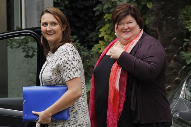 Gwendolyn Rutten en Maggie De Block (Open Vld).