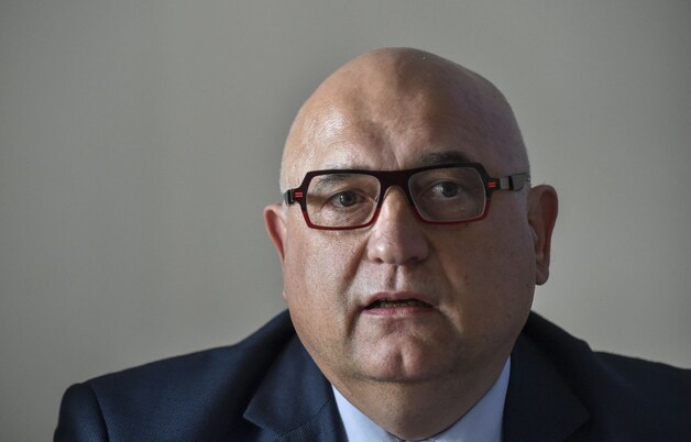 ABVV-topman Rudy De Leeuw.
